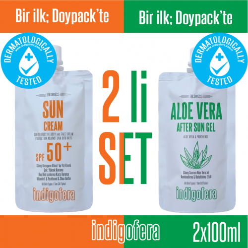 GÜNES KREMİ + ALOE VERA SET 